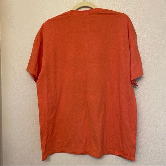 Duck Dynasty mens cotton blend Graphic T-Shirt-orange size L - Picture 2 of 7